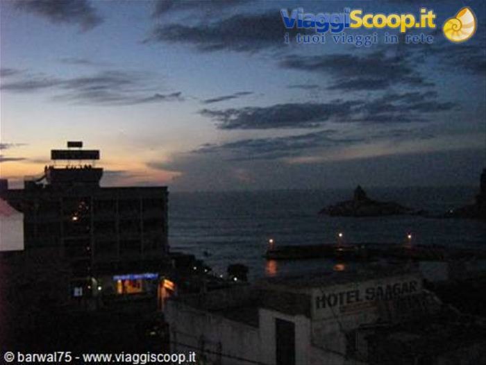 KANYAKUMARI:Dalla finestra dell'hotel