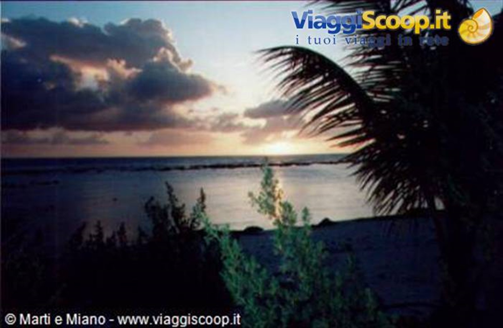 Rangiroa - Agosto 2000 - Tramonto
