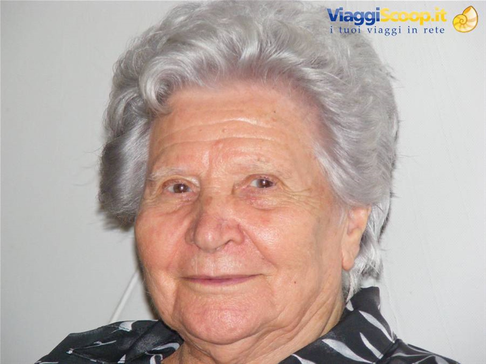 una bella signora di 86 anni:mia mamma