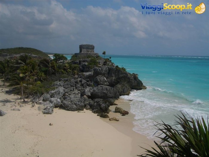 Tipica cartolina di Tulum