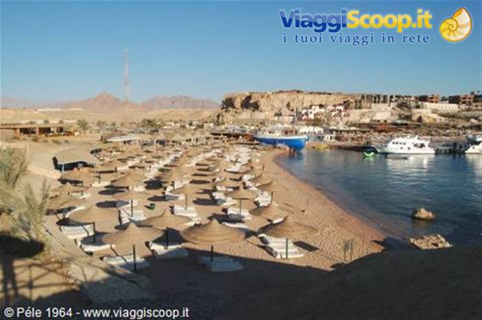 una spiaggia del Pyramisa Hotel