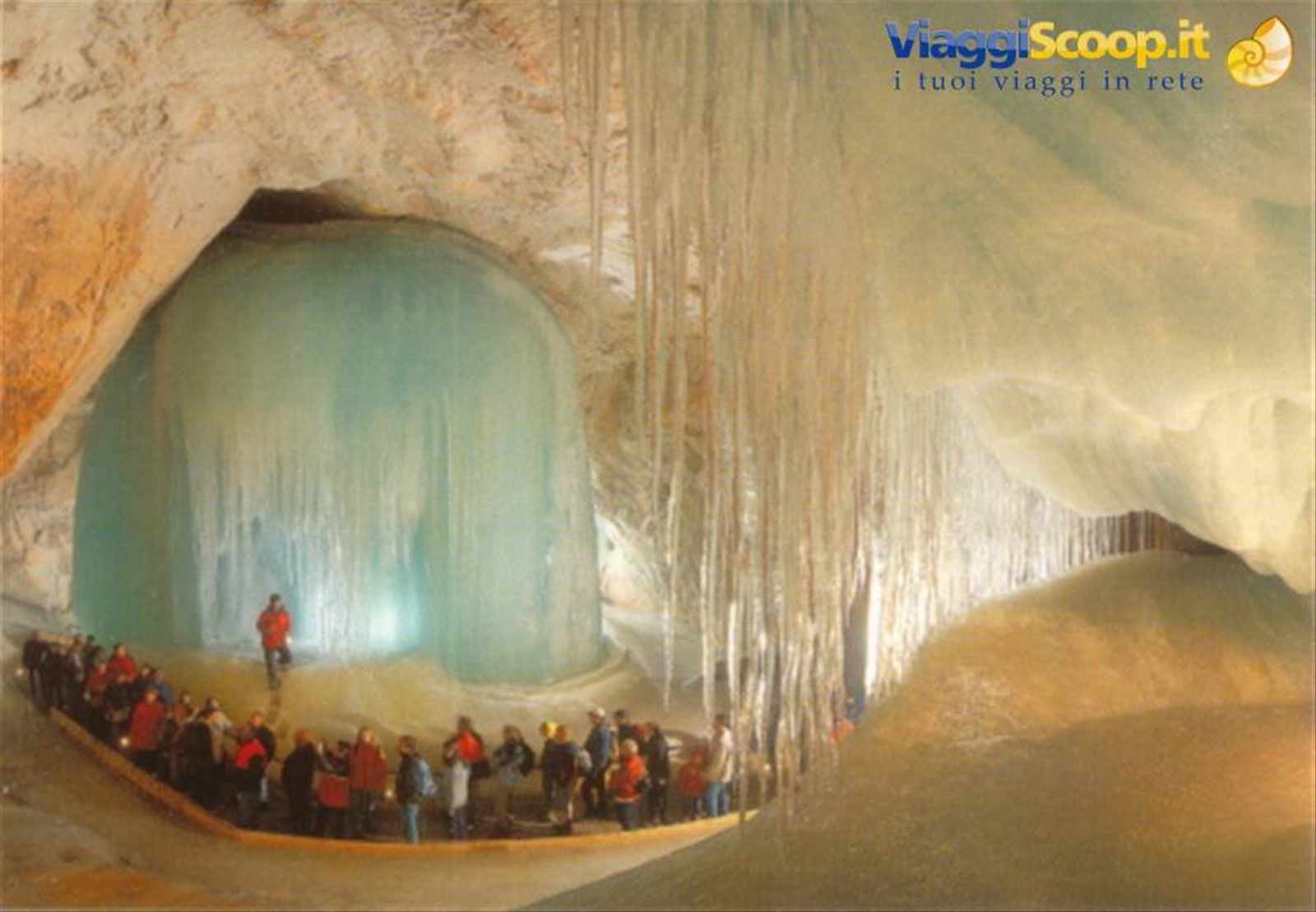 Grotta di ghiaccio Eisriesenwelt - foto "scannerizzata"