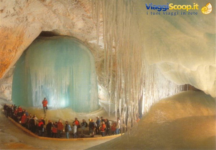 Grotta di ghiaccio Eisriesenwelt - foto "scannerizzata"
