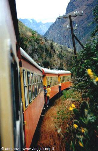 treno per Machu Picchu