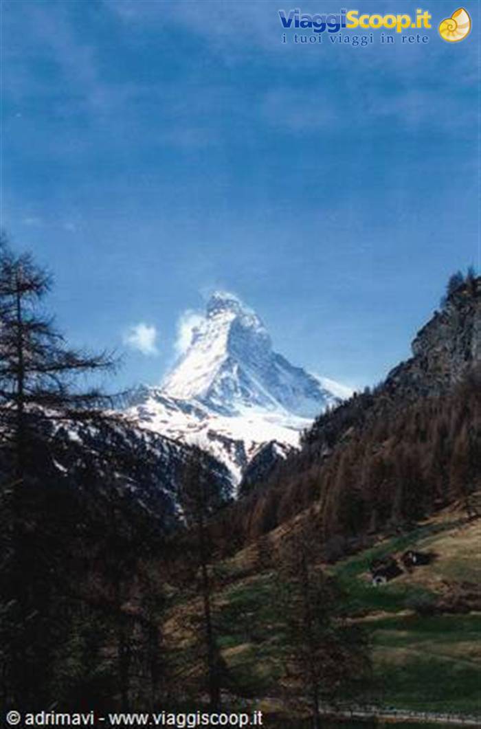veduta del Cervino da Zermatt