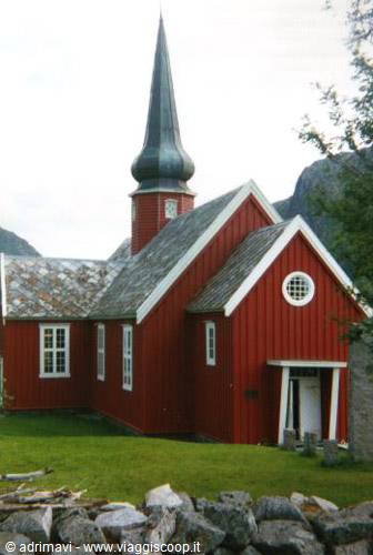 tipica chiesetta norvegese