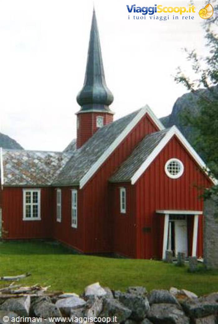 tipica chiesetta norvegese