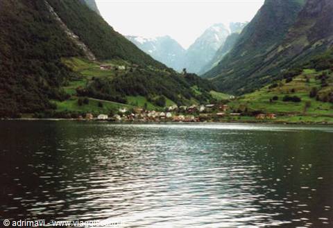 navigazione sul Sognefjorden