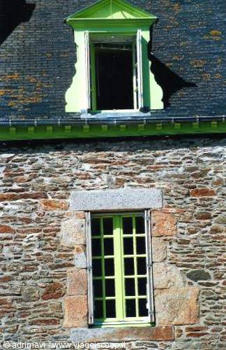 particolare di casa a Cancale