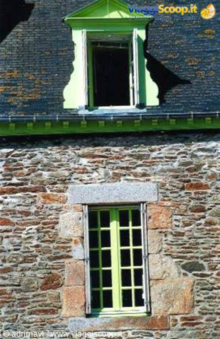 particolare di casa a Cancale