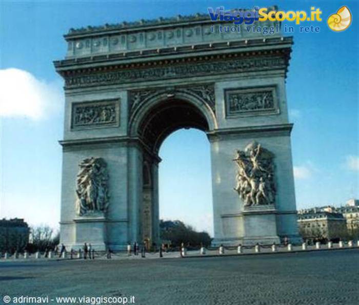 l'Arc de Triomphe - Parigi