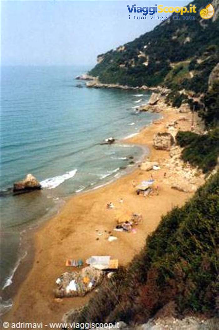 spiaggia di Mirtiotisa - Corfù