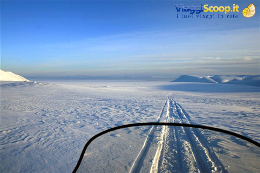 verso la costa est dell'isola Spitsbergen
