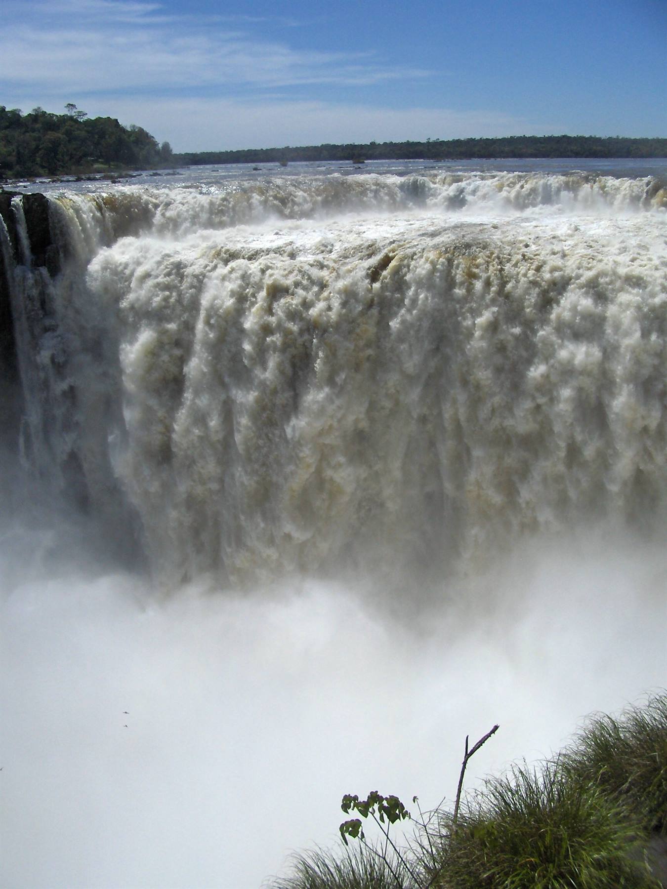 La Garganta del Diablo dall'alto