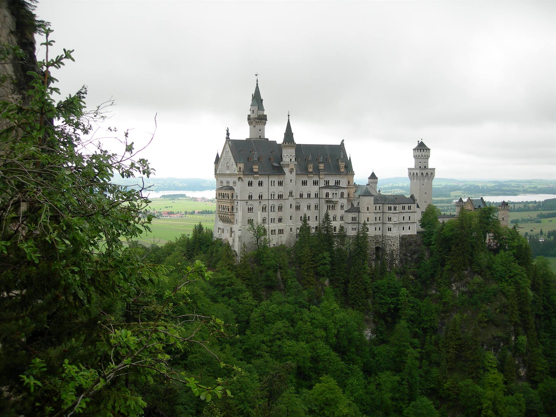 Cascata a Neuschwanstein