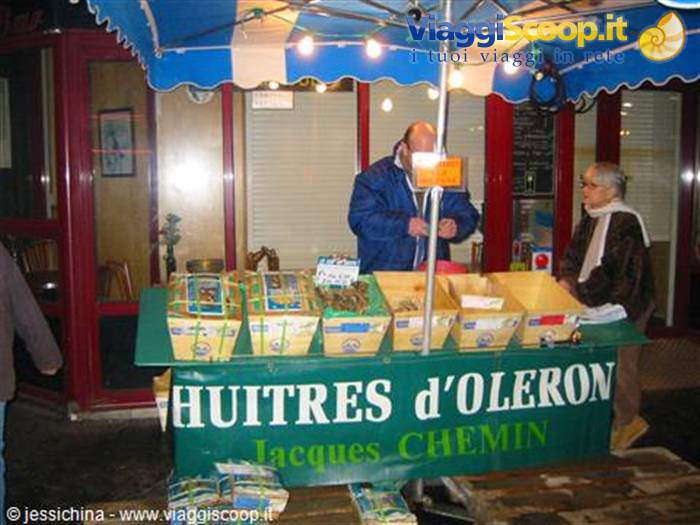 venditore di ostriche