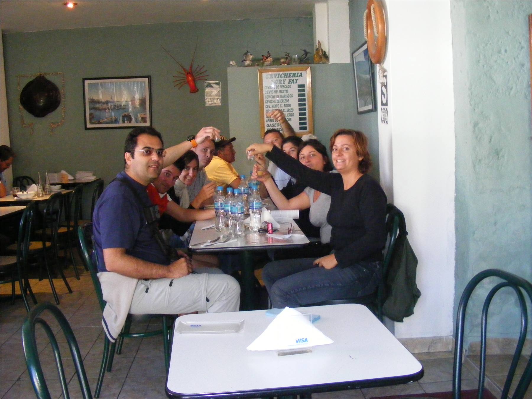 Per pranzo Cheviche ad Arequipa