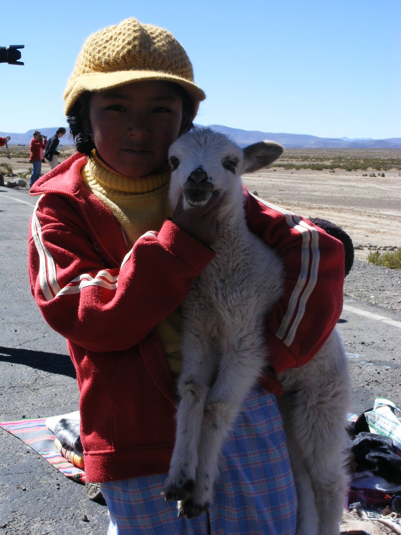 Bambina e lama