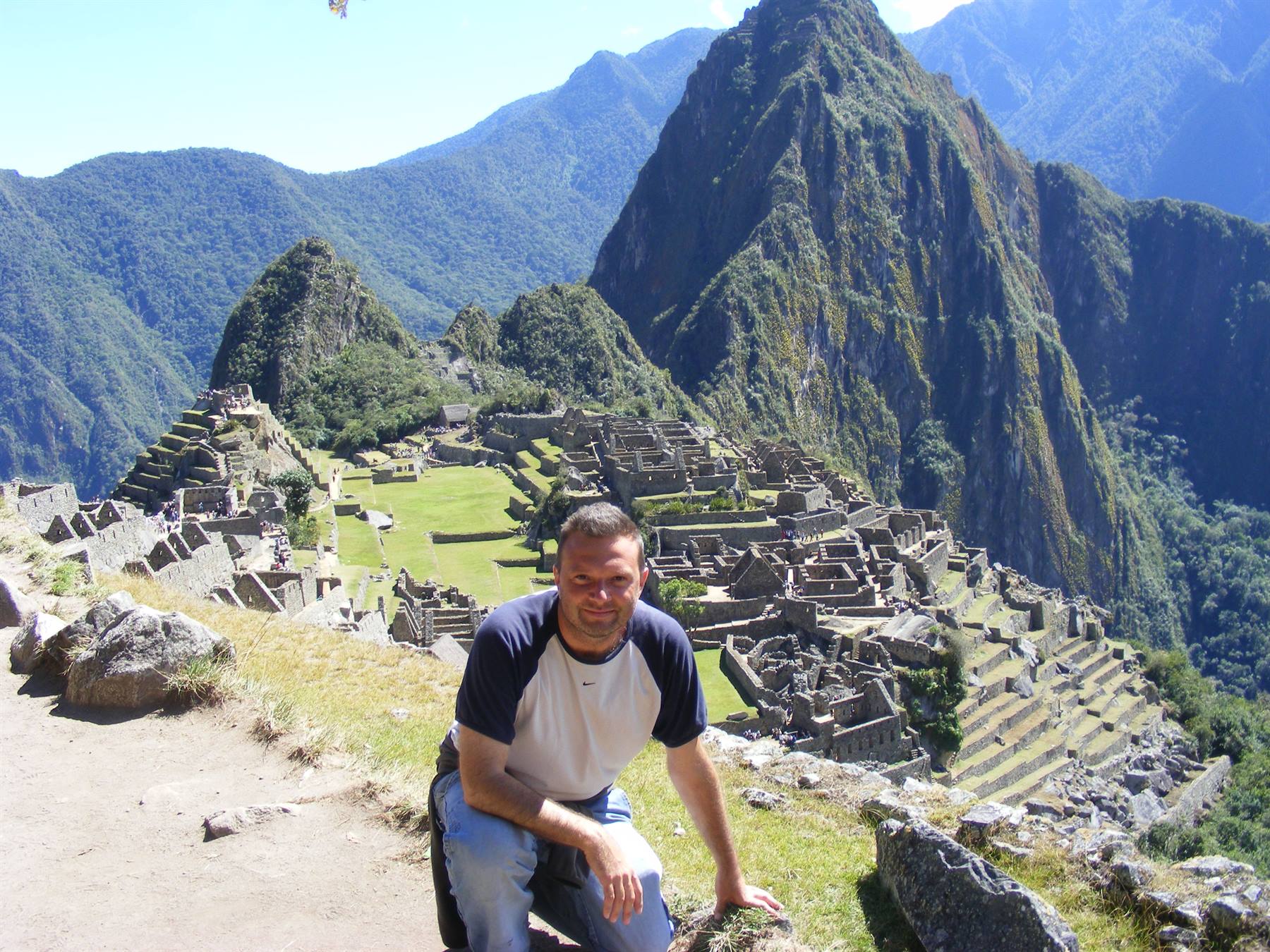 io sul Machu Picchu