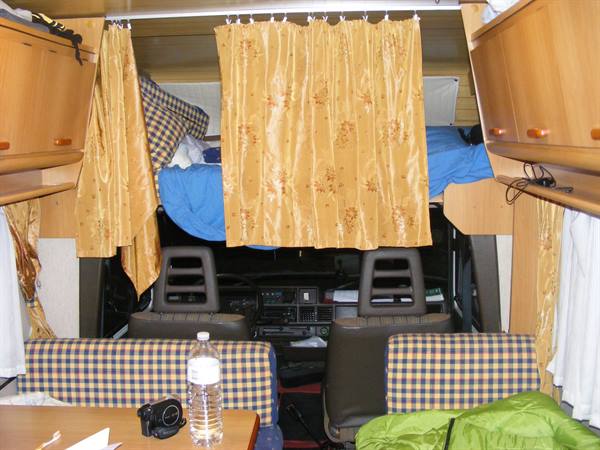 CAMPER INSIDE