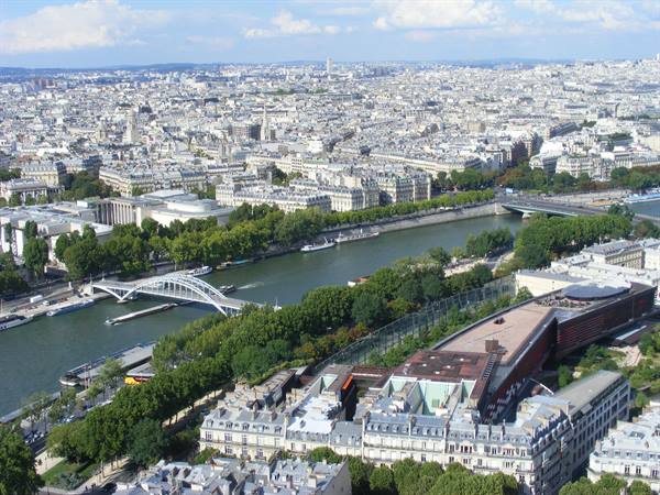 PARIGI DALL'ALTO