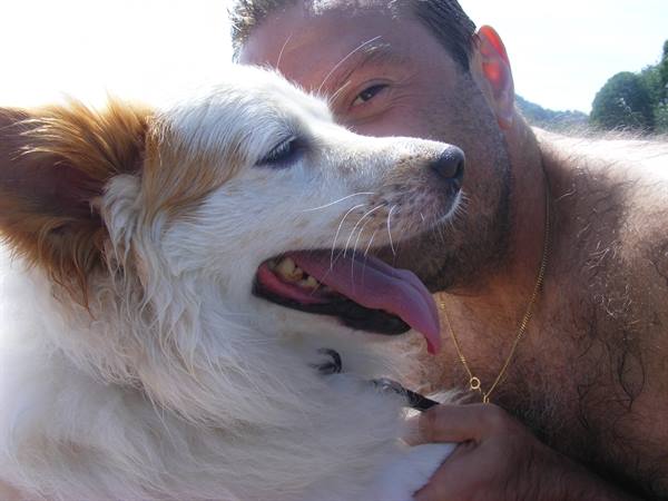 IO E UGO BEDDU SUL PEDALO'