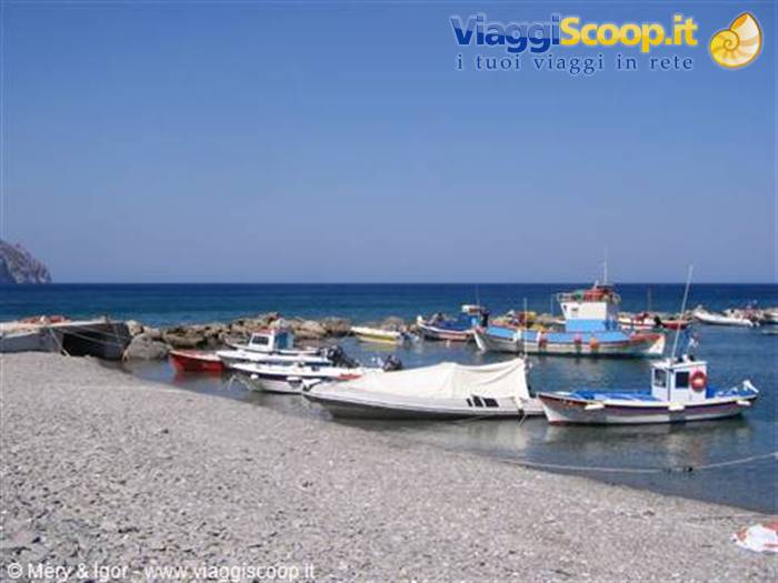 La spiaggia di Diafani