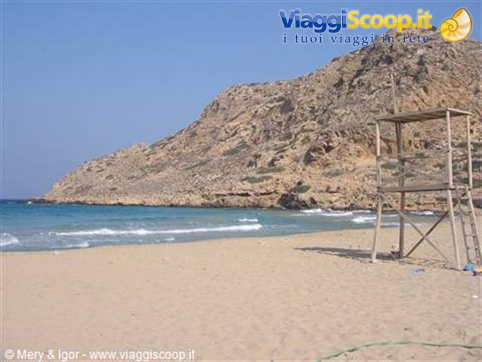 La spiaggia di Arkasa