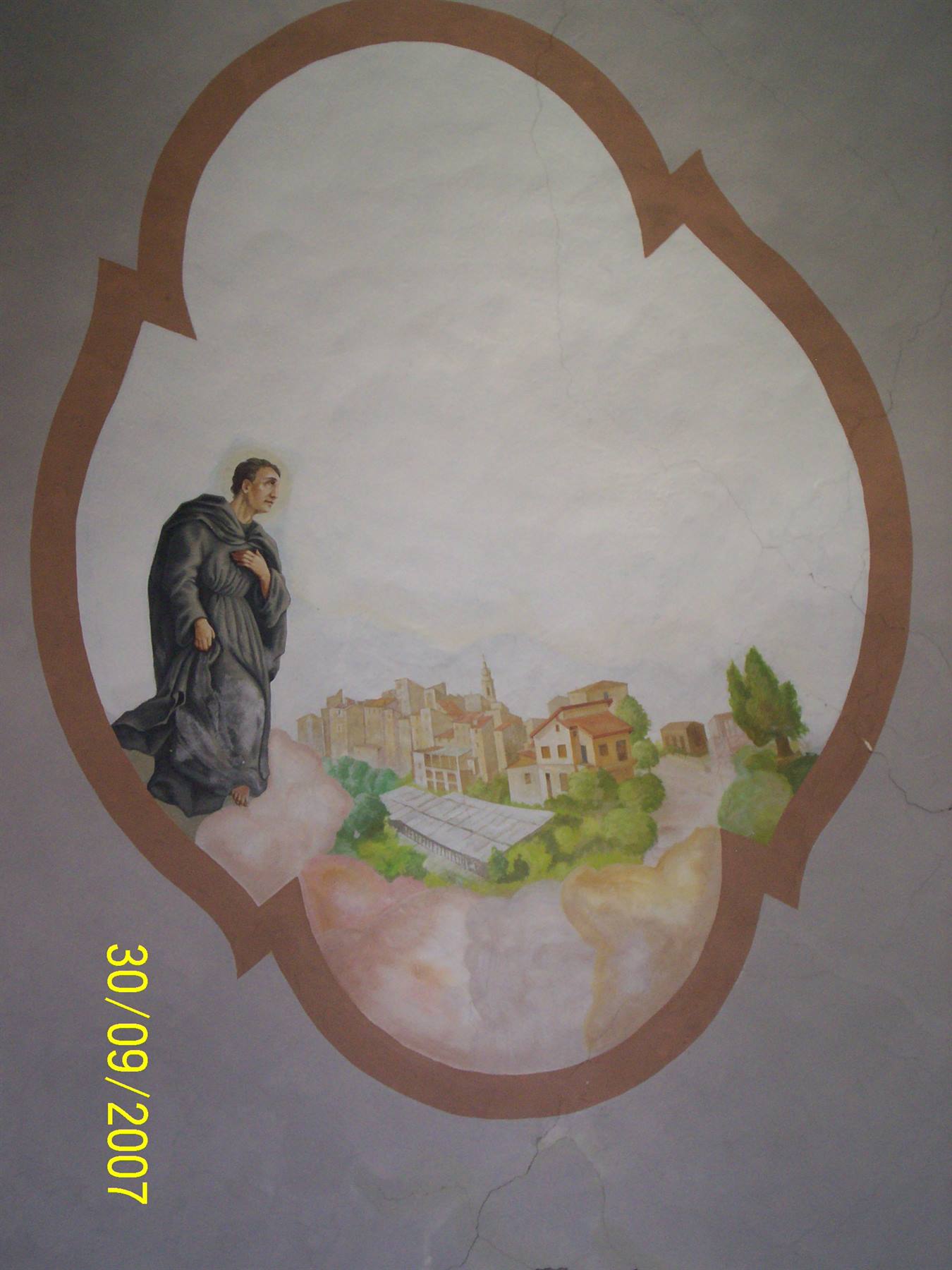 Il soffitto della Cappella