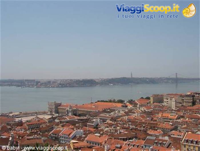 Vista dal Castelo S.Jorge - Lisbona