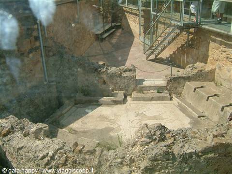 L'interno della villa
