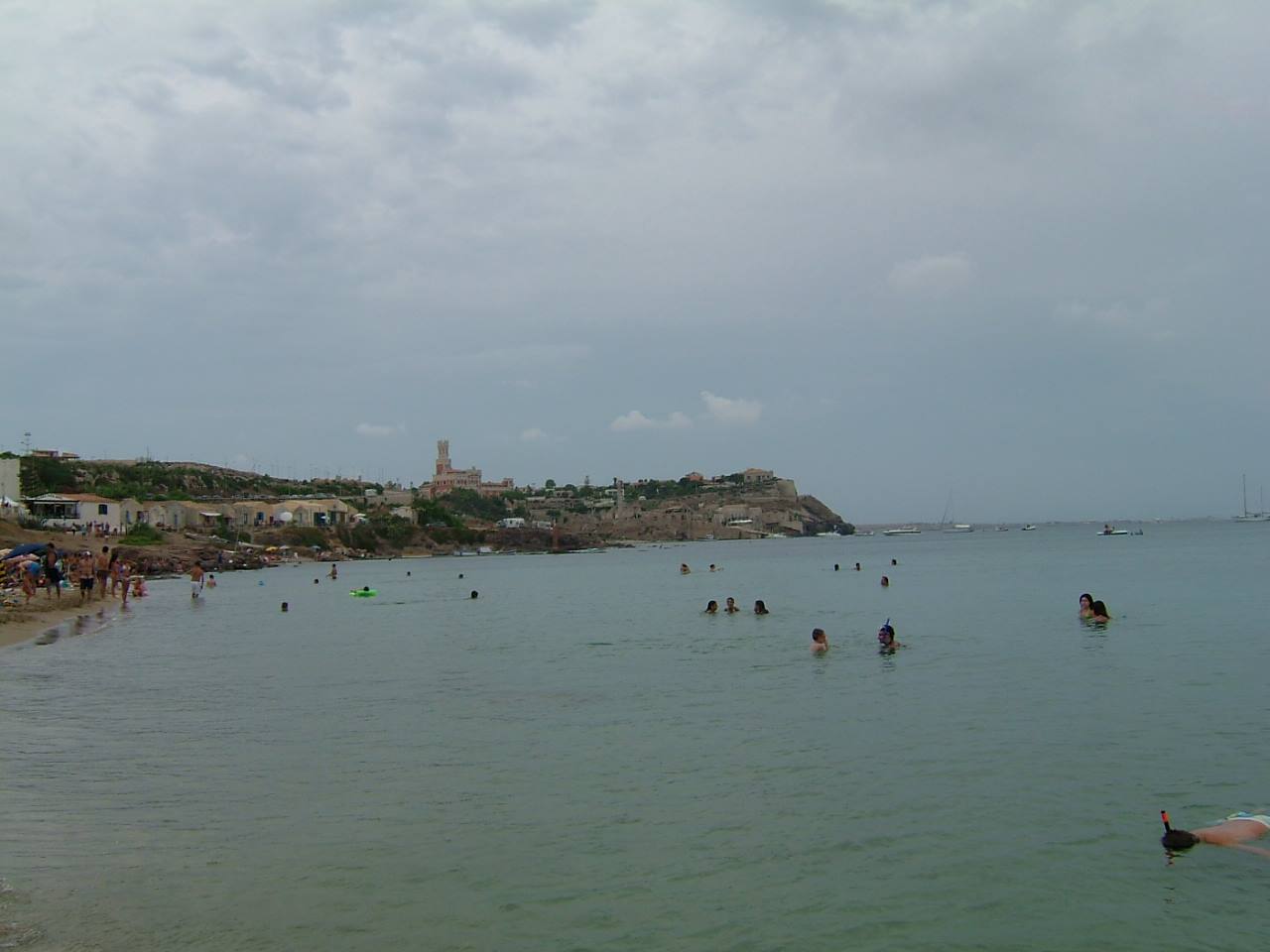 Portopalo di Capo Passero, il punto più a sud della Sicilia, dove Mediterraneo e Jonio si incontrano