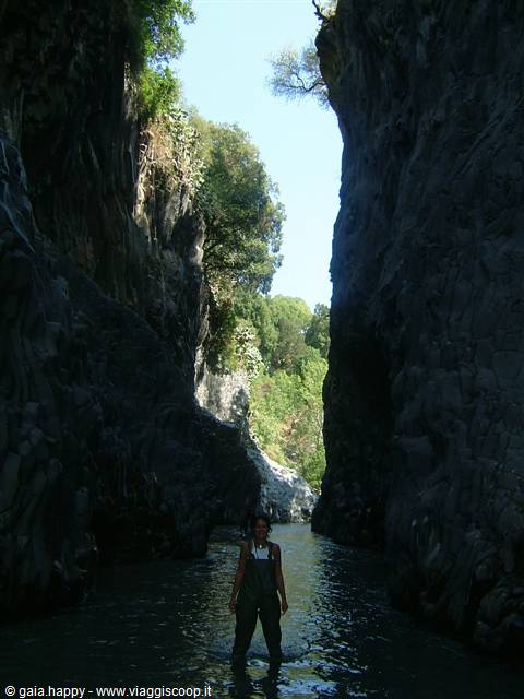 Le gole dell'Alcantara