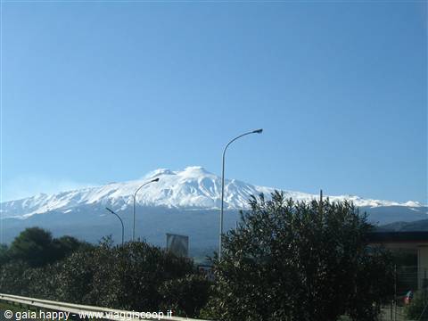 L'Etna innevato