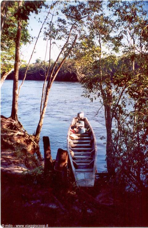 canaima, molo d'attracco per panfili!