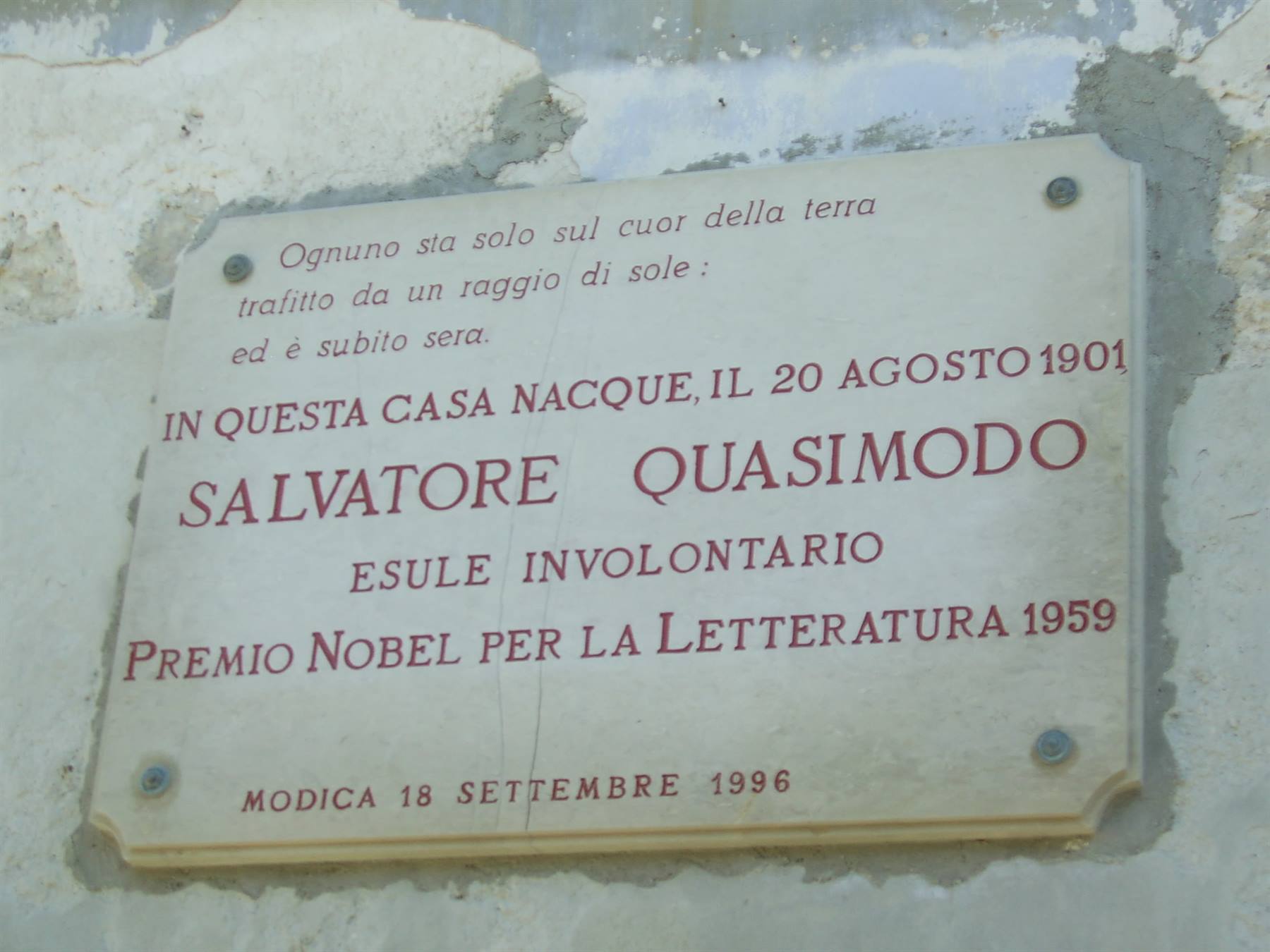 casa di quasimodo