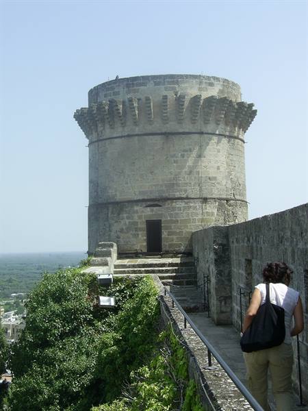 oria, torre del castello