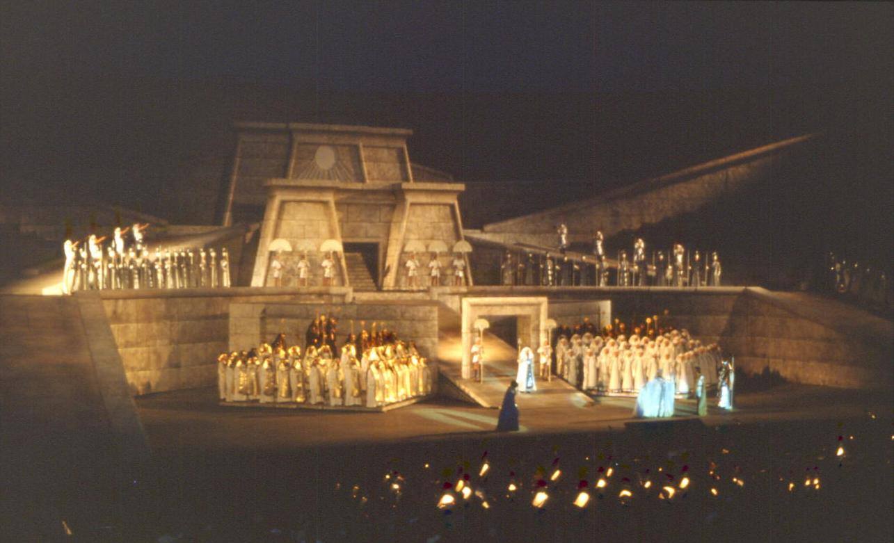 ARENA DI VERONA RAPPRESENTAZIONE DELL'AIDA