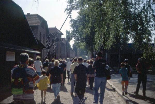 OSWIECIM - INGRESSO DEL CAMPO