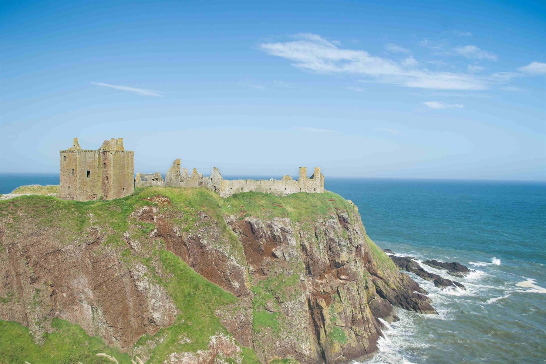 Dunnottar Castle sullo splendido promontorio
