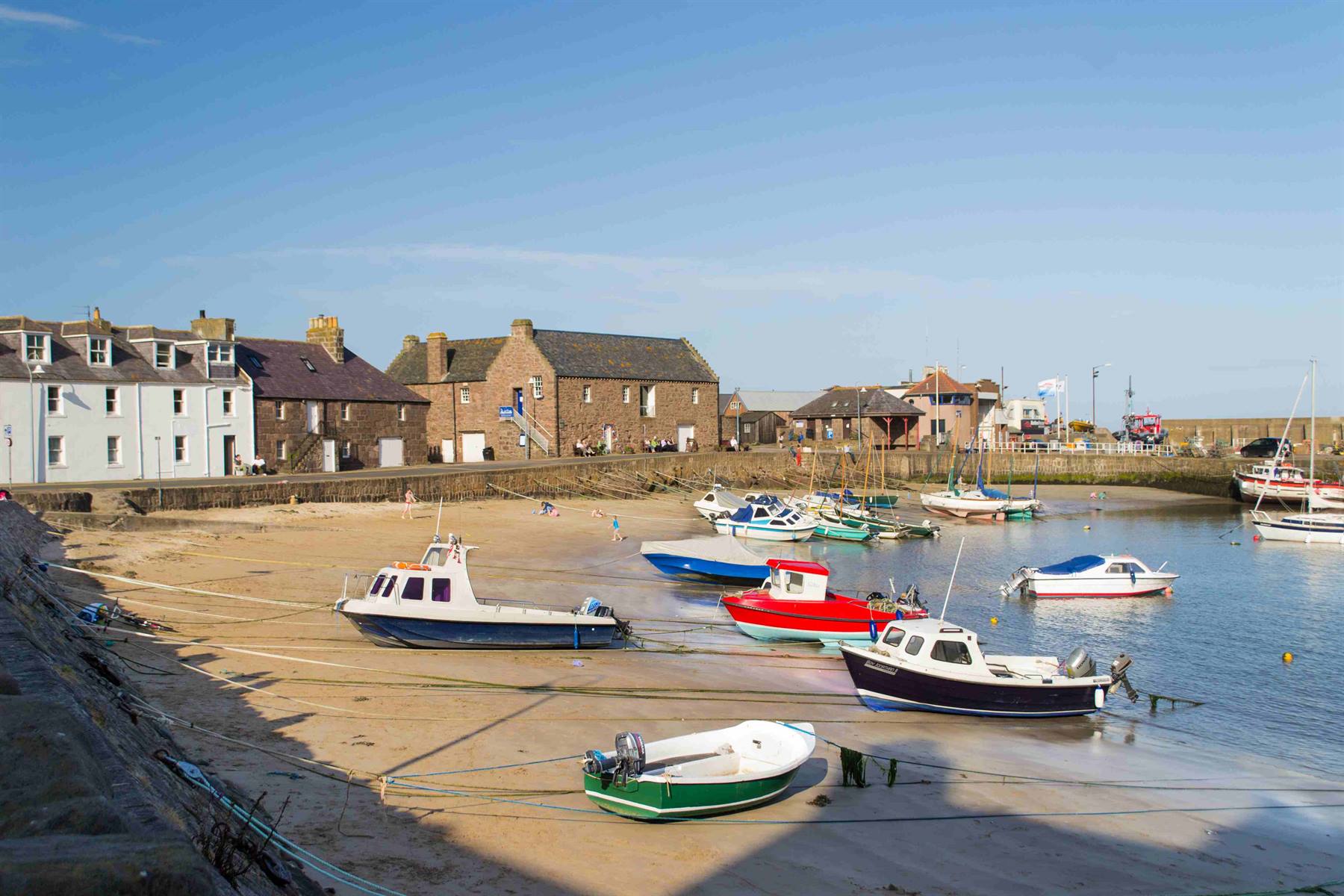 Pittoresco porticciolo di Stonehaven