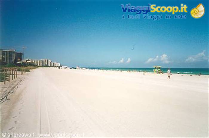 La spiaggia di Miami Beach!