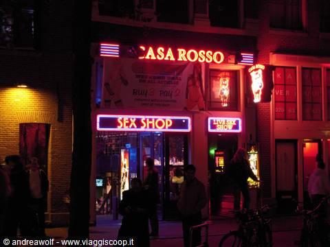 Quartiere a luci rosse