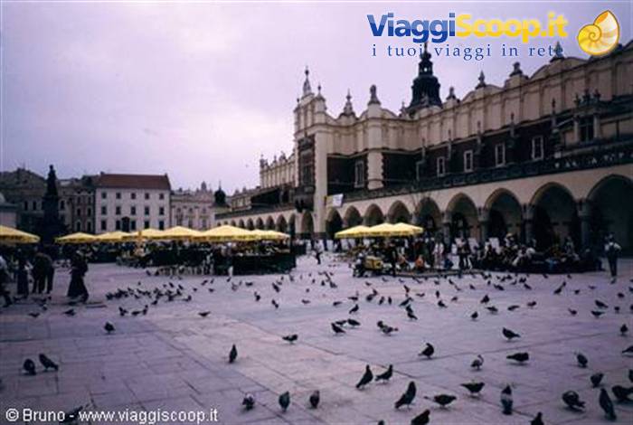 Cracovia - Piazza del mercato