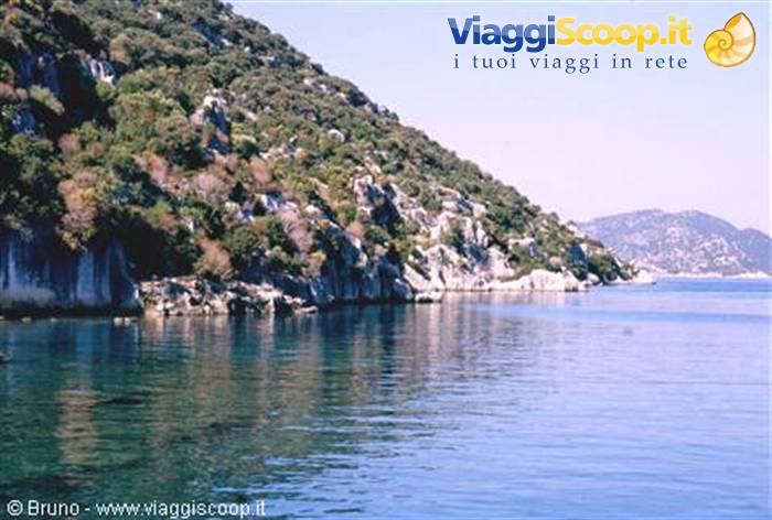 Il Mediterraneo nei pressi di Ucagiz
