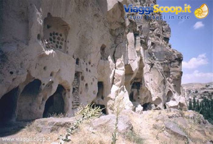 Case nella roccia nella Valle di Ihlara