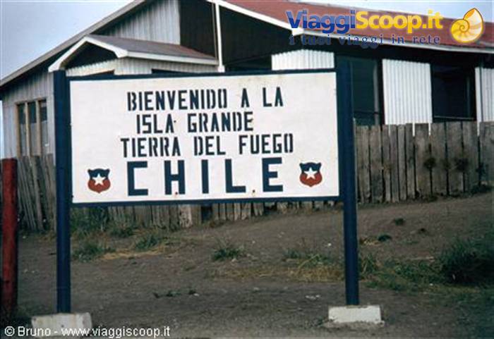 Arrivo all'Isla Grande sulla Terra del Fuoco