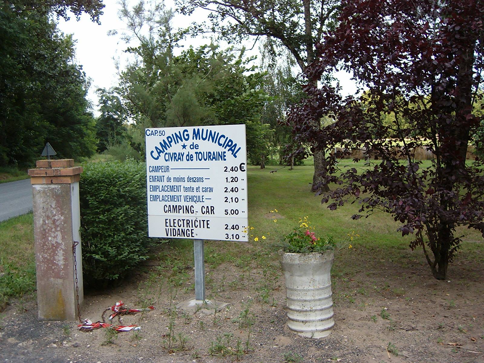 camping nei pressi di chenonceaux