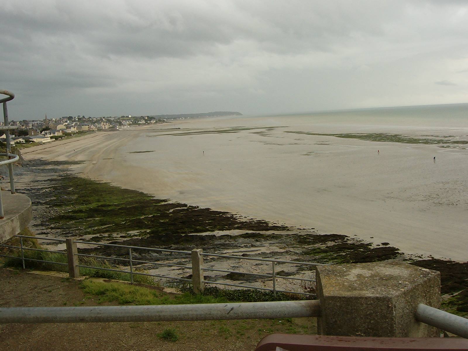 la bassa marea a Granville