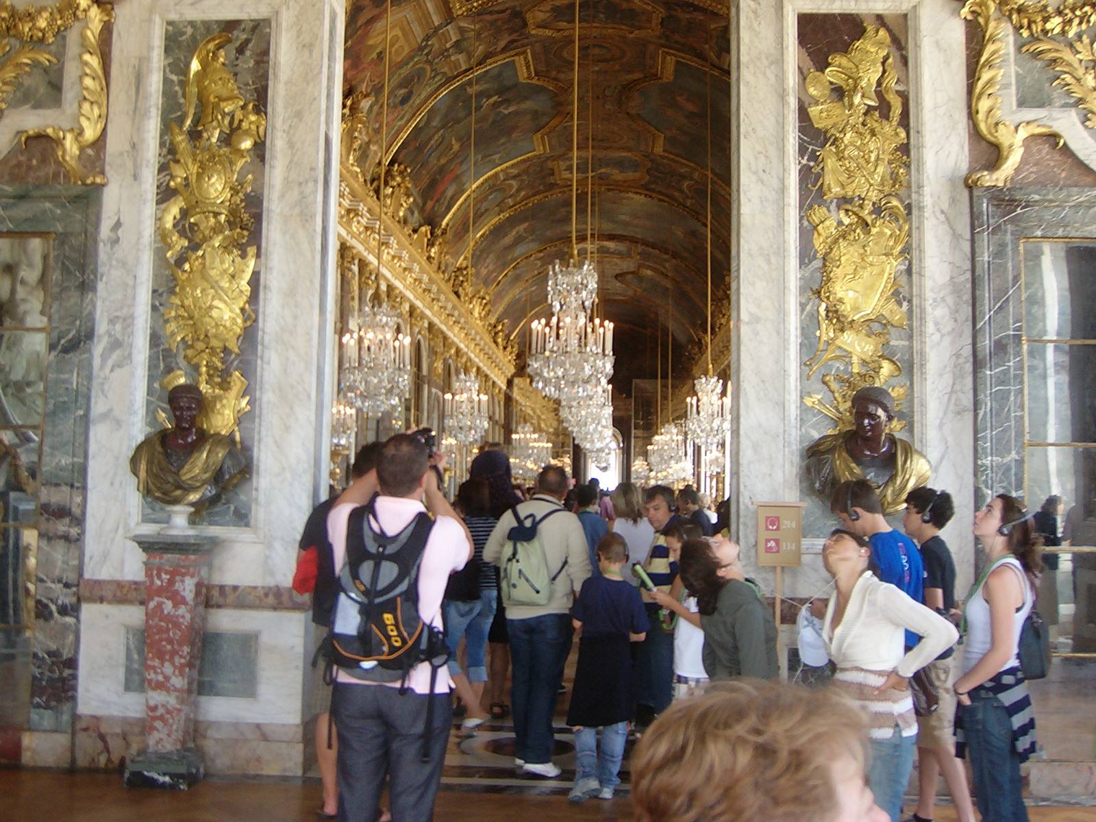 versaille :salone degli specchi